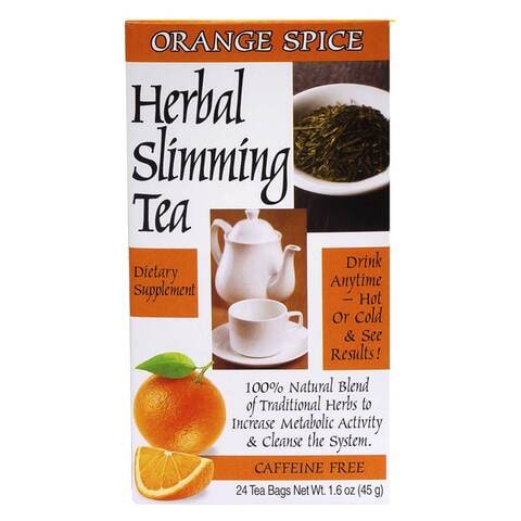 21st Century Orange Spice Herbal Slimming 24 Tea Bags