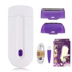 Buy Generic - Women Laser Rechargeable Epilator Remover Smooth Touch Hair Removal Instant Pain Free Razor Sensor- Light Technology Hair Remove in UAE