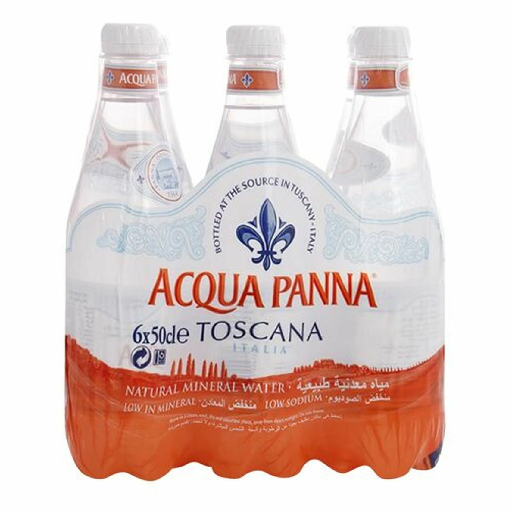 Buy Acqua Panna Natural Mineral Water 500ml X6 Online Shop Beverages On Carrefour Uae