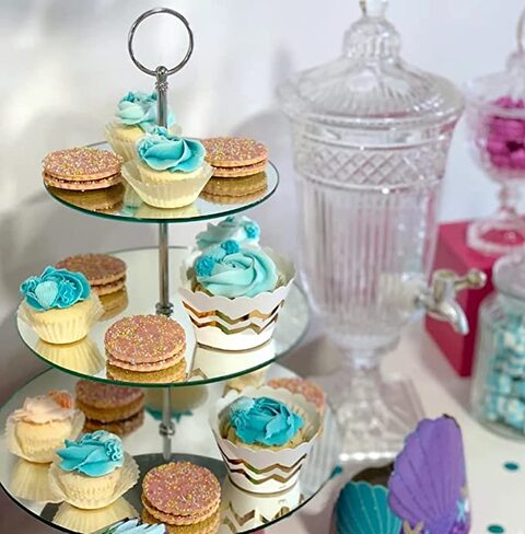 Baby shower cupcake sales stand