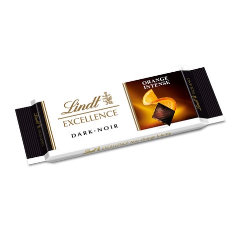 Buy Lindt Excellence Dark Intense Orange Chocolate 35g in Saudi Arabia