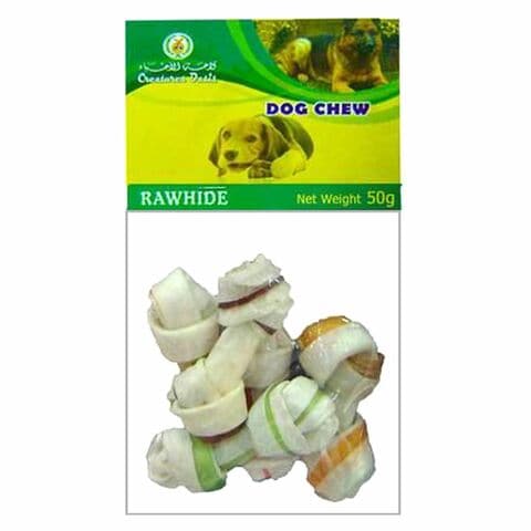 Creatures Oasis Rawhide Knotted Multicolour 50g
