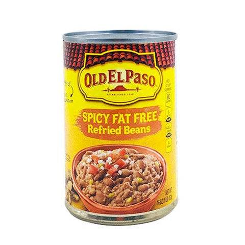 Old El Paso Spicy Fat Free Refried Beans 453g
