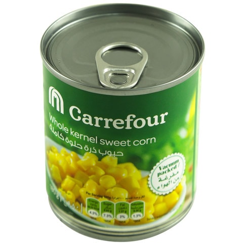 Carrefour Whole Kernel Sweet Corn 180g