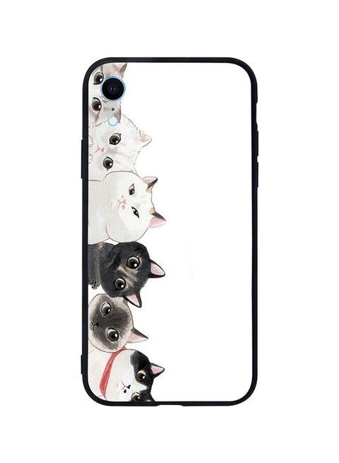 Theodor - Protective Case Cover For Apple iPhone XR Cute Cats