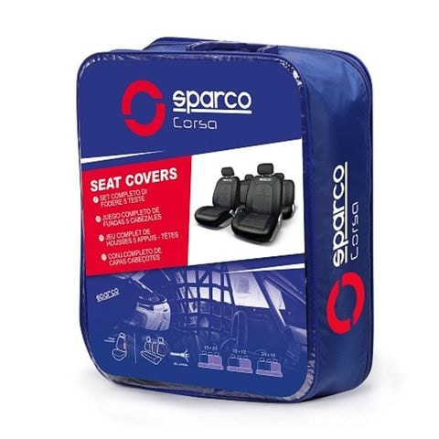 Buy Sparco - Universal Seat Cover Set Classic Online - Shop Automotive on  Carrefour UAE