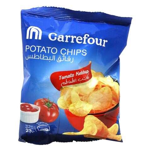 Carrefour Tomato Ketchup Flavour Potato Chips 23g