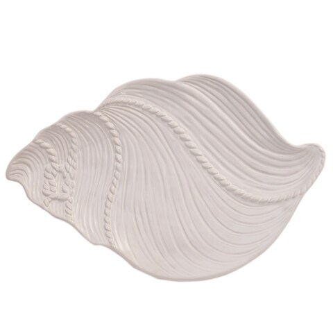temp-tations Knotical Platter 18 Inch - Classic White