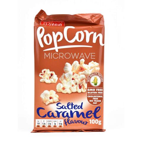 Buy Pitso Pop Corn Microwave with Carmel - 100 Gram in Egypt