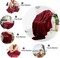 Generic Fleece Blanket For Bed - Throw Blanket Lightweight Super Soft Cozy Throw Blanket For Bed Or Sofa All Seasons (Red)