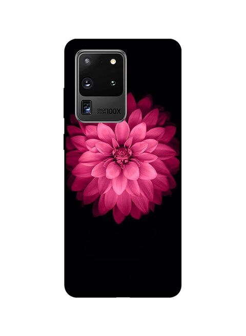 Theodor - Protective Case Cover For Samsung Galaxy S20 Ultra Pink/Black