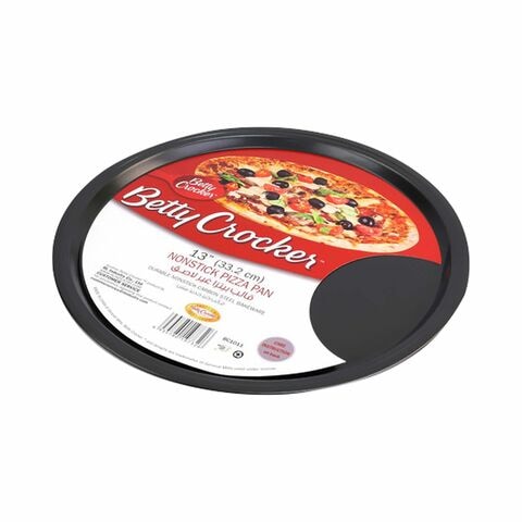 Betty Crocker Non-Stick Pizza Pan Grey 33.2cm