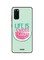 Theodor - Protective Case Cover For Samsung Galaxy S20 Green/Pink/Beige