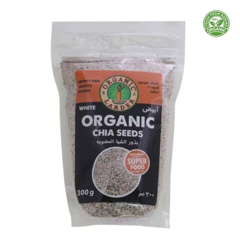 Organic Larder Organic White Chia Seeds 300g