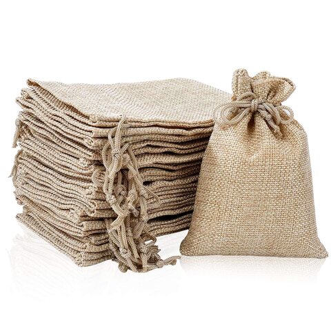 Burlap discount bags online