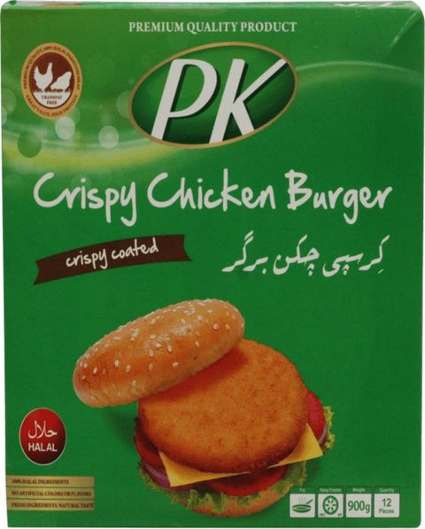 Pk Crispy Chicken Burger 900g