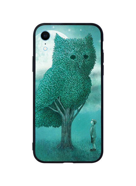 Theodor - Protective Case Cover For Apple iPhone XR Owl Tree