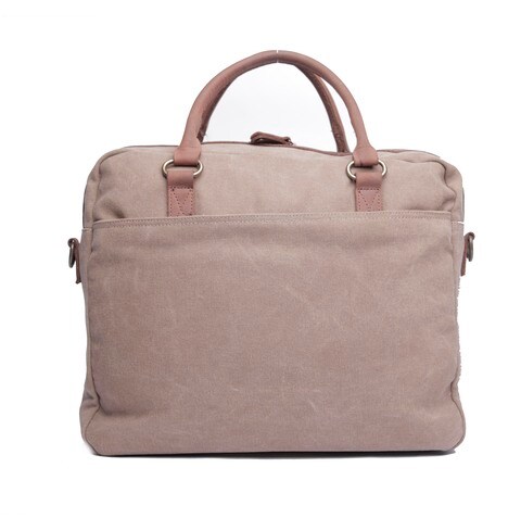 Canvas cheap laptop briefcase