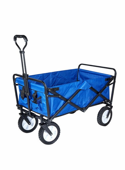 Buy Royal Polar Folding Garden Cart Blue 91x48x72cm Online - Shop Home ...