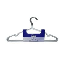 Prime PVC Colour Iron Cloth Hanger Silver 3.2mm 10 PCS