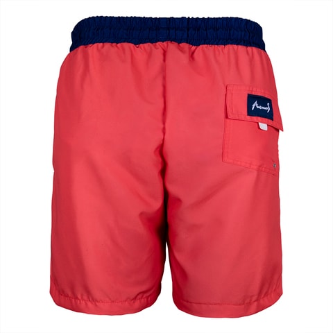 Anemoss Anchor Mens Swim Trunk Swimming and Beach Shorts For Men with Elastic Drawstring Waistband Soft Mesh Lining and Pockets Standard Fit and