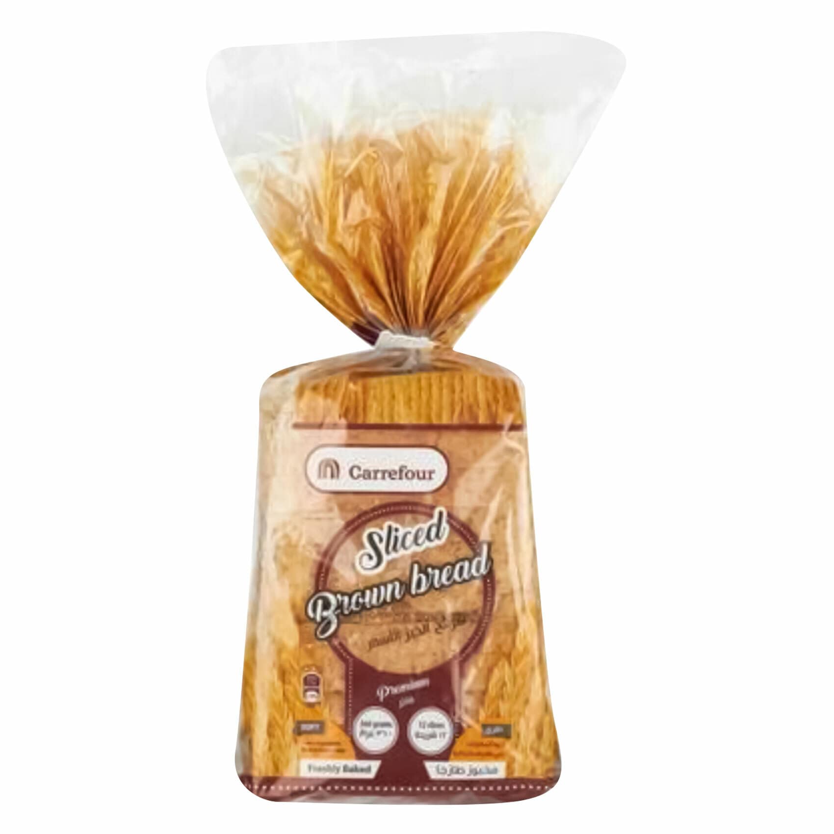 Buy Carrefour Sliced Brown Bread 360g Online Shop Bakery on Carrefour UAE