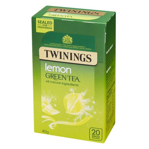 Twinings Green Tea Lemon 40 Gram