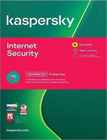 KASPERSKY INTERNT SECURITY2021 4USR