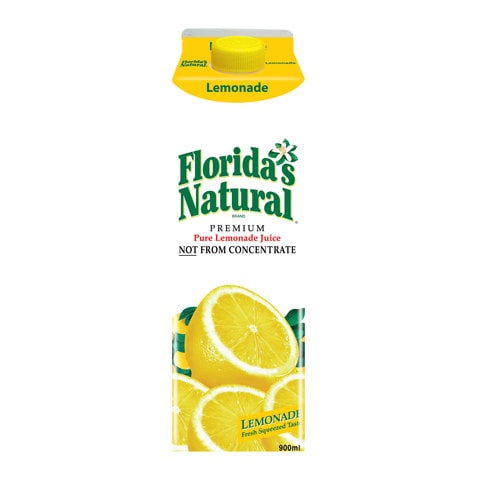 Buy Florida Natural Lemonade 900ml in Saudi Arabia