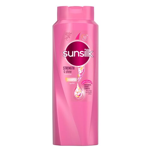 Buy Sunsilk Shampoo, For Weak  Dull Hair, Strength  Shine, With Provitamin B5, Argenine  Coconut Oil, 700ml in Saudi Arabia