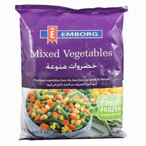 Emborg Mixed Vegetables Frozen 450 Gram
