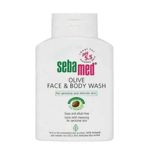 Sebamed Olive Face And Body Wash White 200ml