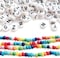 24-Grid Craft Bead with Rope Mini Seed Beads Set for Jewelry Making Bracelet 3300 Pcs