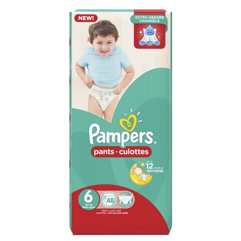 Buy Pampers Pants Size 6 48 Pieces Online - Carrefour Kenya