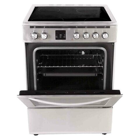 Hoover Ceramic Cookware Electric Oven FVC66.01S Silver 60x60cm