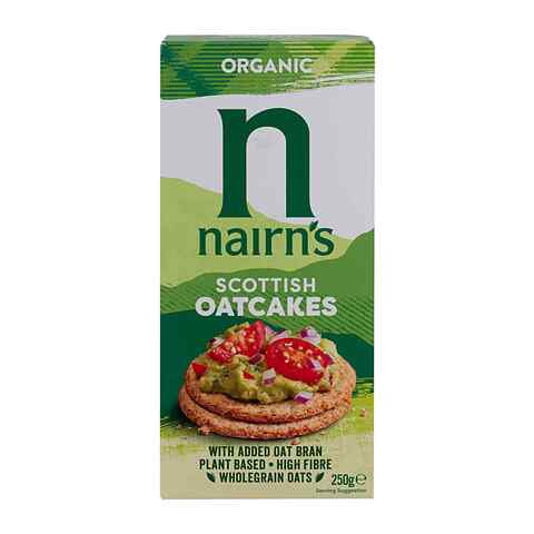 Nairns Organic Oat Cake 250g