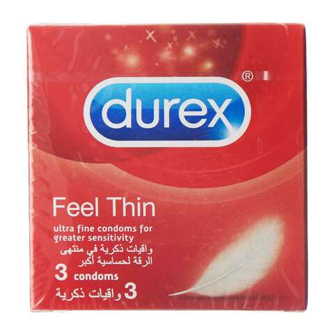 Durex Condoms Feel Thin 3Pieces price in Saudi Arabia | Carrefour Saudi ...