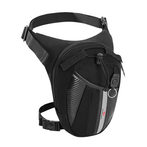 Generic-Multifunctional Reflective Drop Leg Bag Motorcycle Bike Cycling Outdoor Casual Waist Pack Thigh Bag