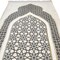 Chenille Prayer Mat. Islamic Prayer Rug with Gift Box. Lightweight Mihrab Design Sajadah.