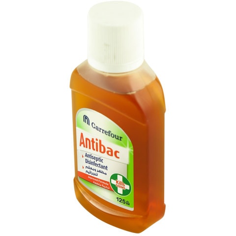 Carrefour Antibac Antiseptic Disinfectant Liquid 125ml