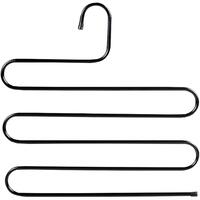 Aiwanto 4Pcs Hangers Layered Hangers for Clothes Rack Wardrobe Trouser Hanger Coat Storage Organization Rack Space Saver for Tie Scarf Jeans Clothes