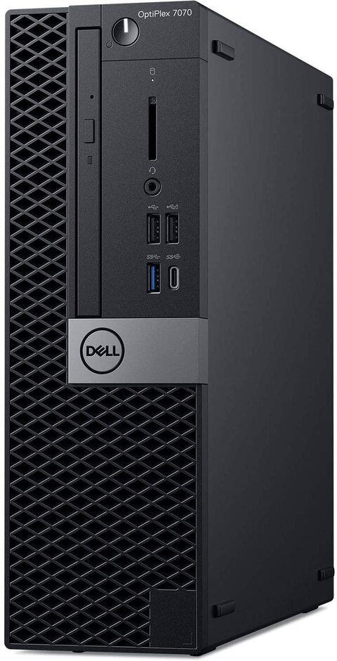 Dell OptiPlex 7070 Desktop Computer - Intel Core i7-9700 - 16GB RAM - 256GB SSD - Small Form Factor
