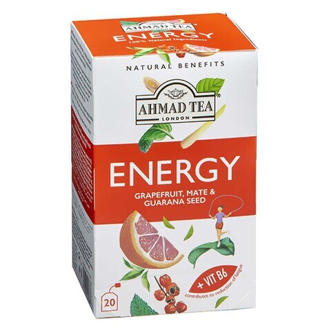Ahmad Energy Tea Bags Immune (Pack of 20)