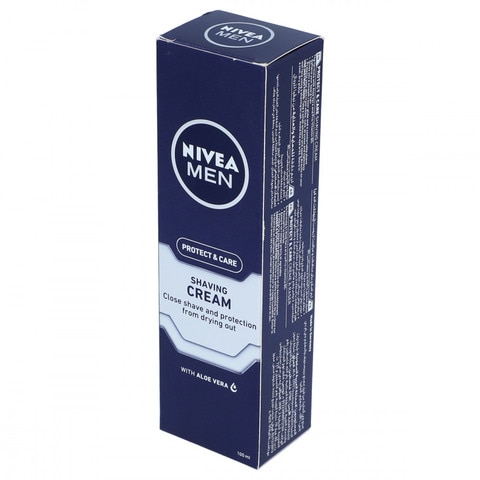 Nivea Men Protect &amp; Care Shaving Cream with Aloe Vera 100ml