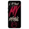 Theodor OnePlus Nord Case Cover Don&#39;T Touch My Phone Flexible Silicone Cover