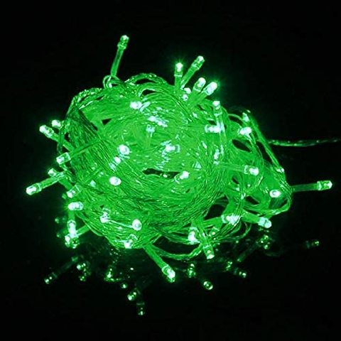 Generic Christmas Bright Light Xmas Tree Lamps 10 Meters Party Room Decore Outdoor Decoration Led Fairy Lights 100 Led Lights (Green)