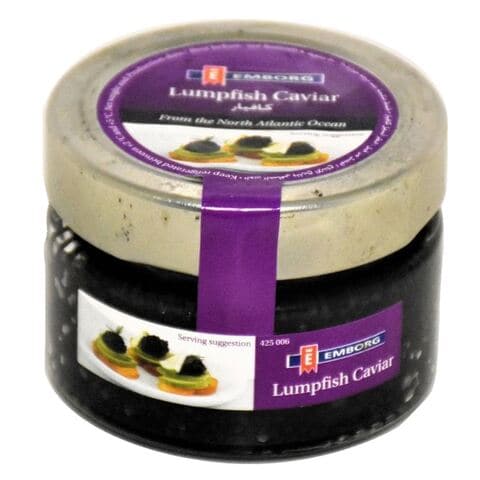 Emborg Black Lumpfish Caviar 100g