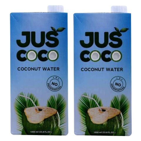 Juscoco Coconut Water 1L Pack of 2