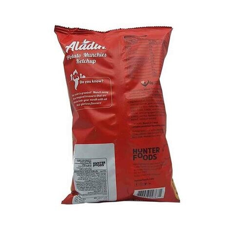 Hunter Foods Aladin Munchies Ketchup Potato Chips 60g
