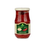 Buy Halwani Ground Red Pepper In Olive Oil 375g in Saudi Arabia
